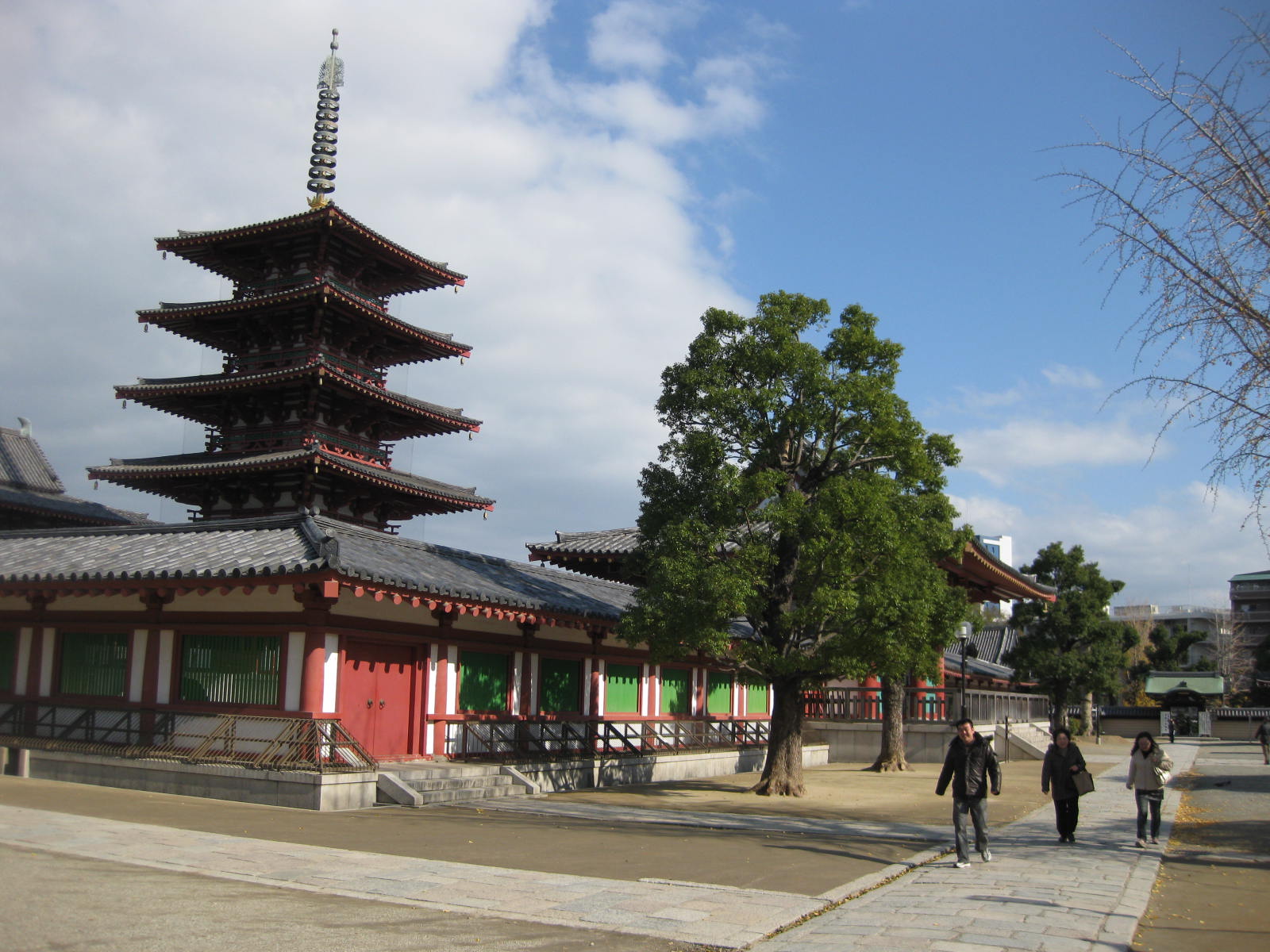 四天王寺から数分